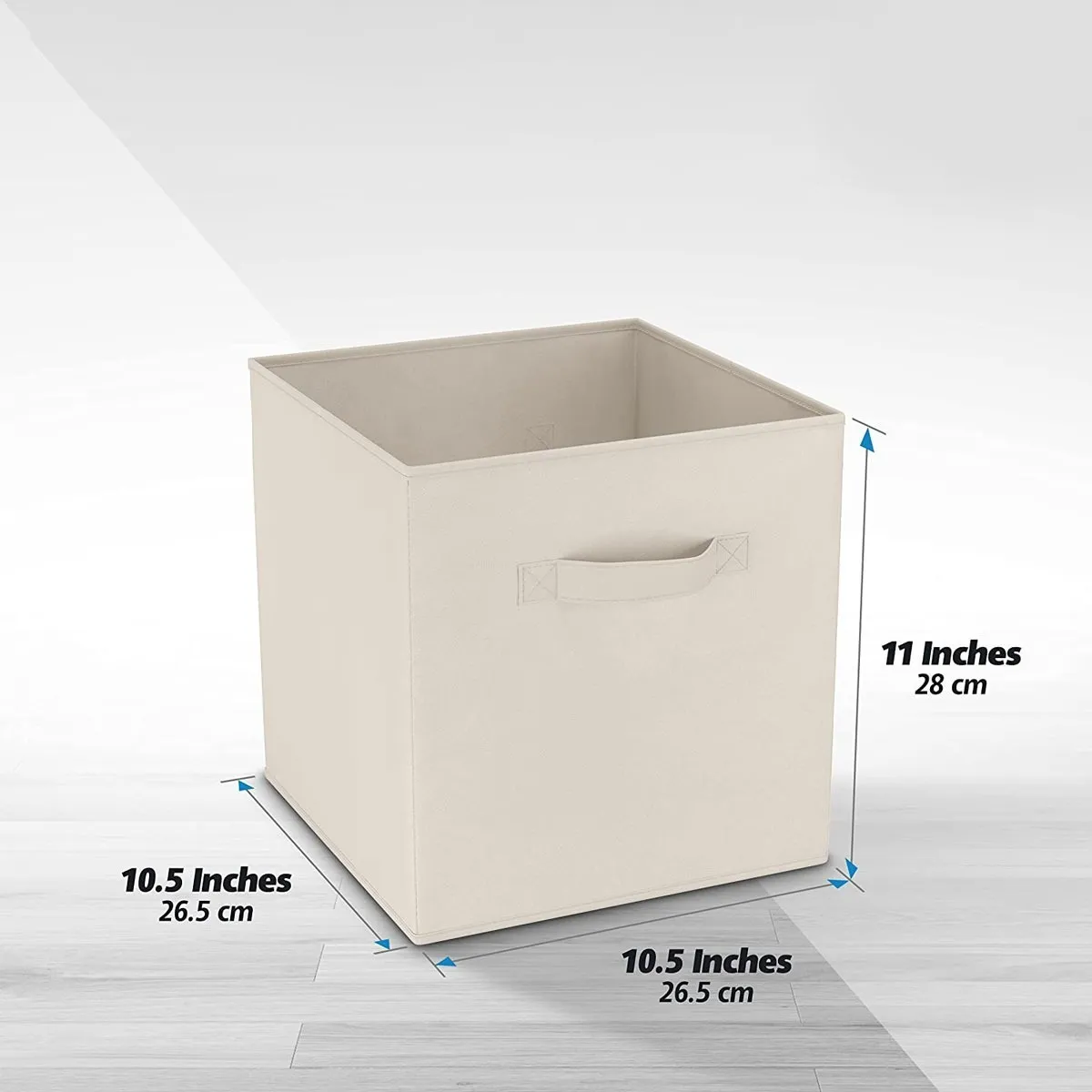 Foto 4 pulgar | Juego de 3 Cajas de Almacenamiento de Ropa Plegable Malubero color Beige