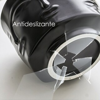 Foto 5 | Macetero Ilios Innova Minimalista con Forma de Rostro Negro