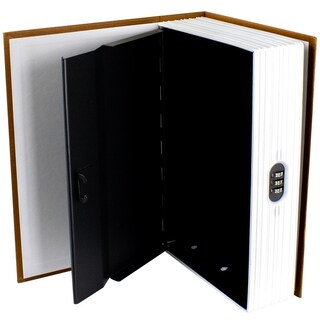 Foto 1 | Caja de Seguridad Forma de Libro 24 cm con Combinación