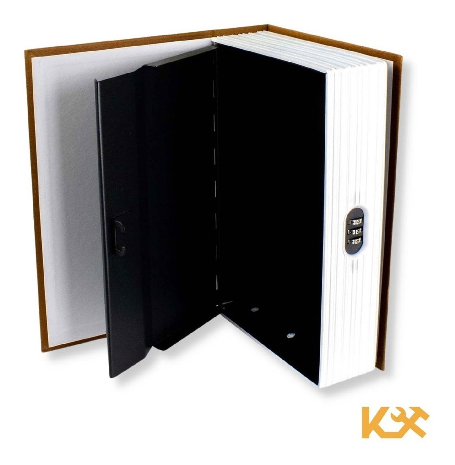 Foto 9 pulgar | Caja de Seguridad Forma de Libro 24 cm con Combinación
