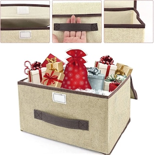 Foto 3 | Caja De Almacenamiento Plegable Malubero, 2 piezas color Gris