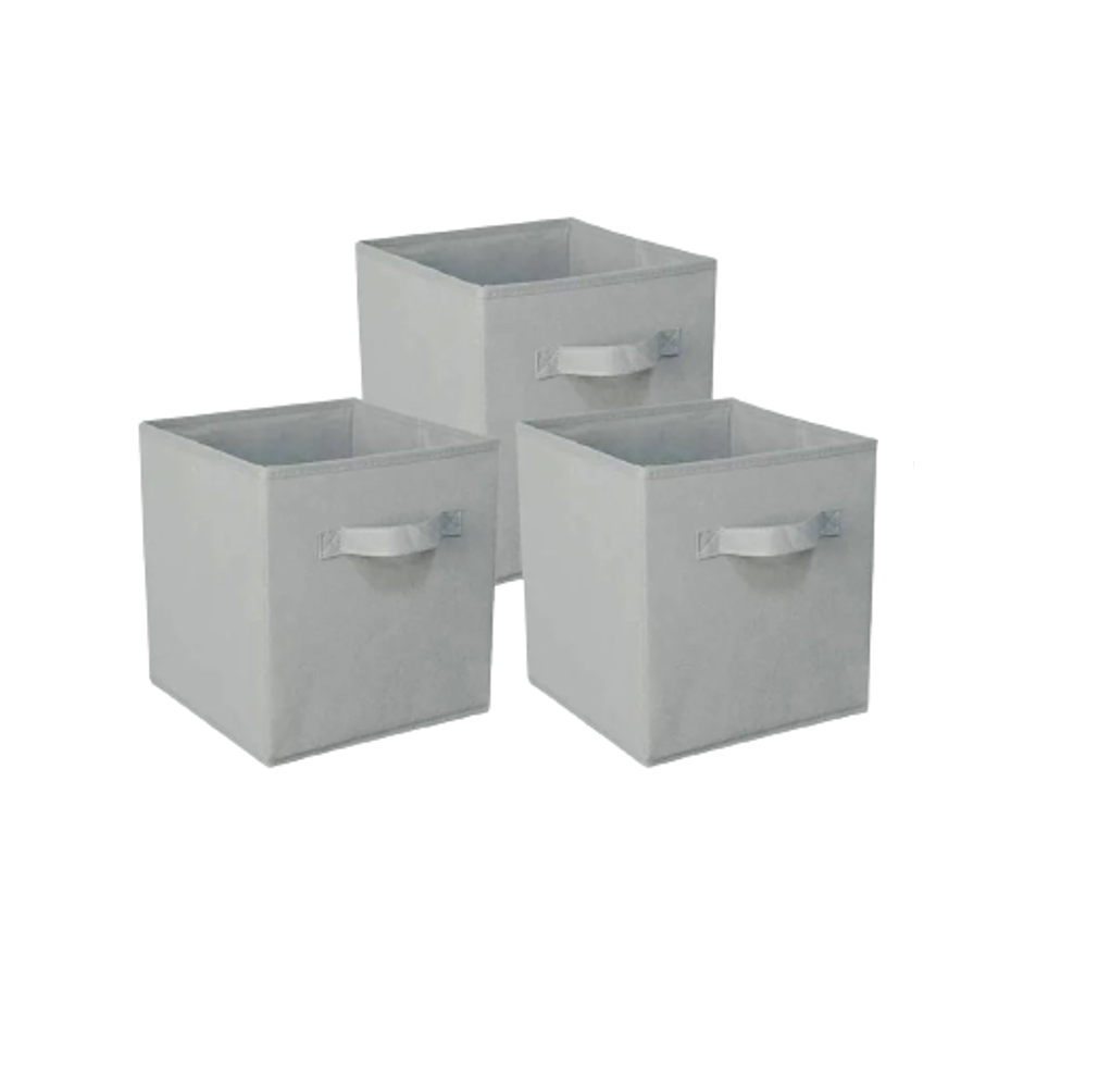 Caja De Almacenamiento Plegable Malubero 3pz Gris