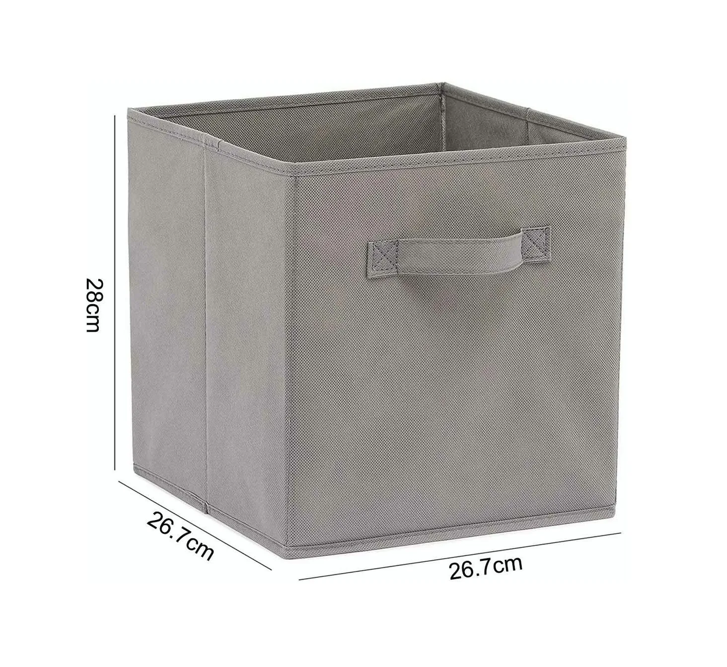 Foto 4 pulgar | Caja De Almacenamiento Plegable Malubero 3pz Gris