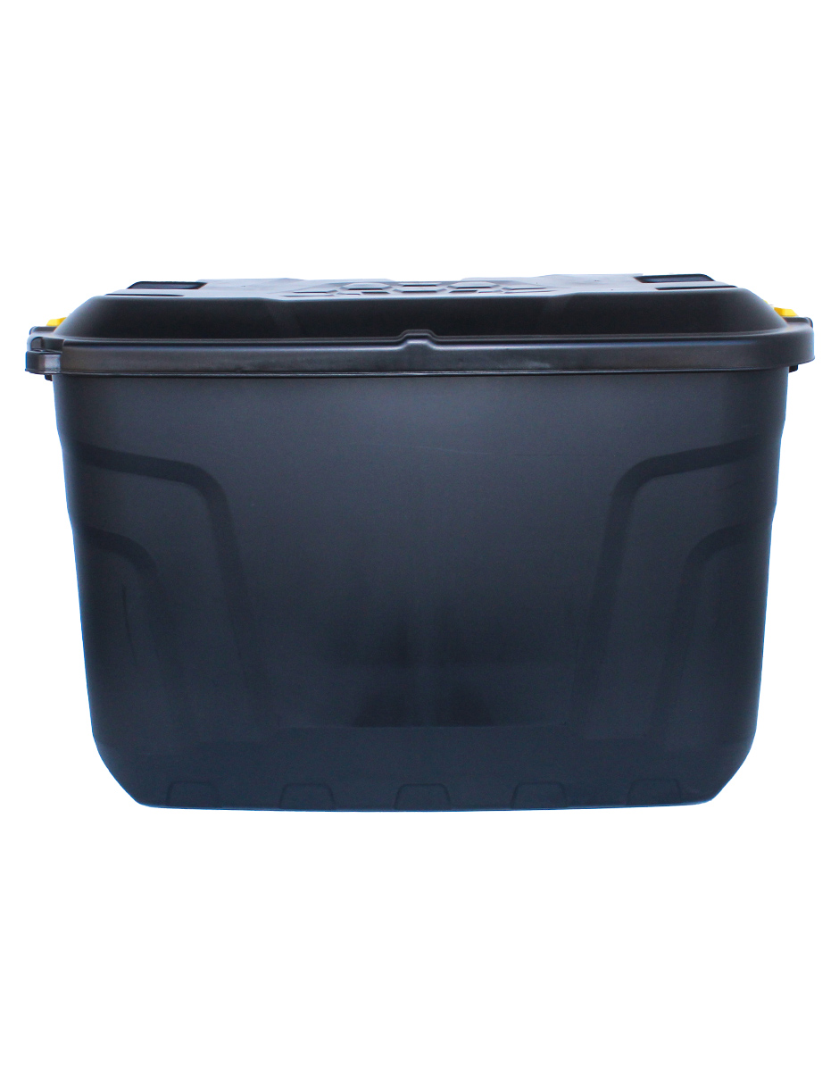 Caja de Almacenamiento Ag Box con Ruedas 470 kg Negro