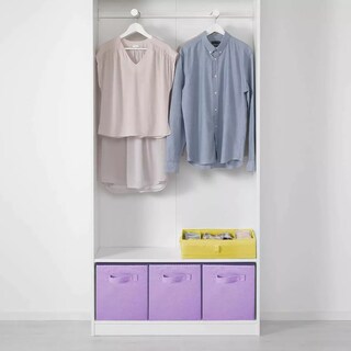 Foto 2 | Cajas de Almacenamiento Belug 3 Piezas color Violeta