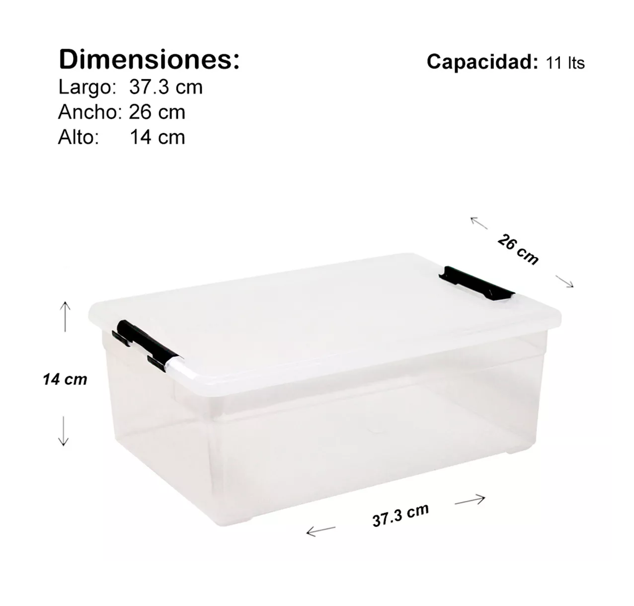 Foto 5 pulgar | Caja de Almacenamiento Belug