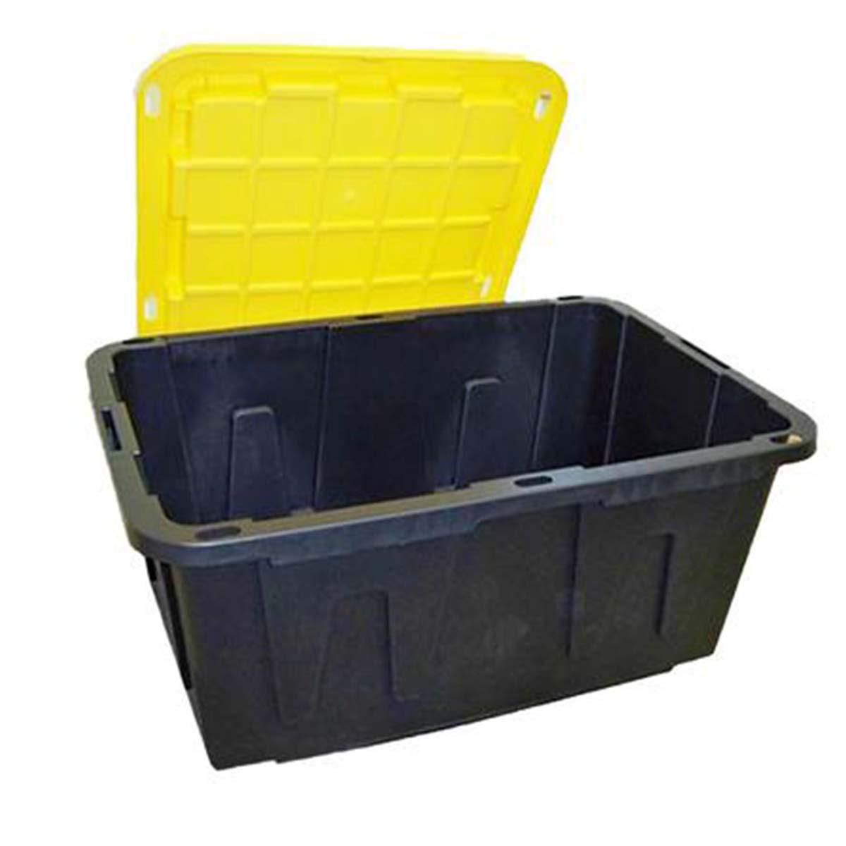 Foto 3 pulgar | Caja Organizadora Resistente Ventdepot Mxxbp-006 10 Piezas Negra y Amarillo