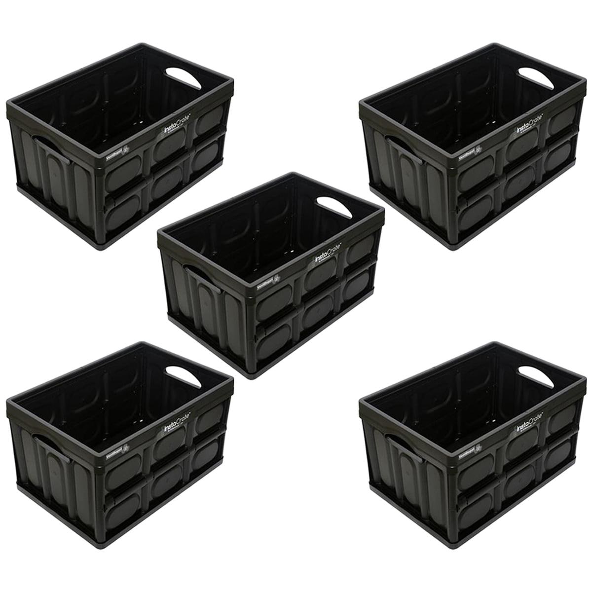 Caja Plegable Organizadora Ventdepot 5 Piezas Negro $1,589