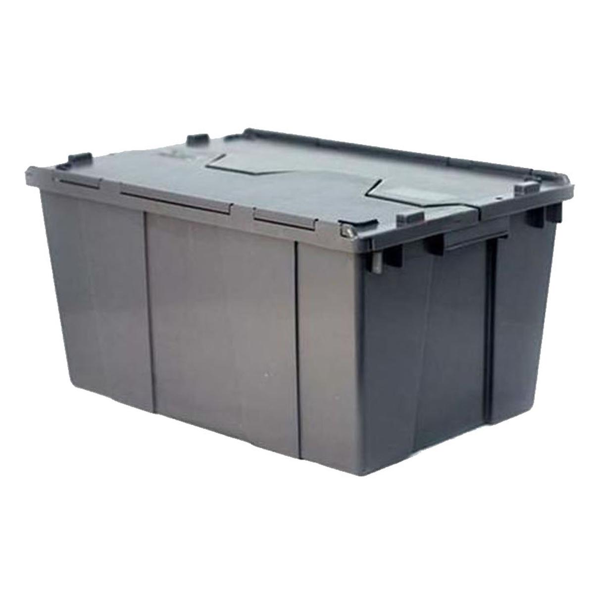 Cajas de Plástico con Tapa deBisagras Ventdepot Mxarx-001 1 Pieza Gris