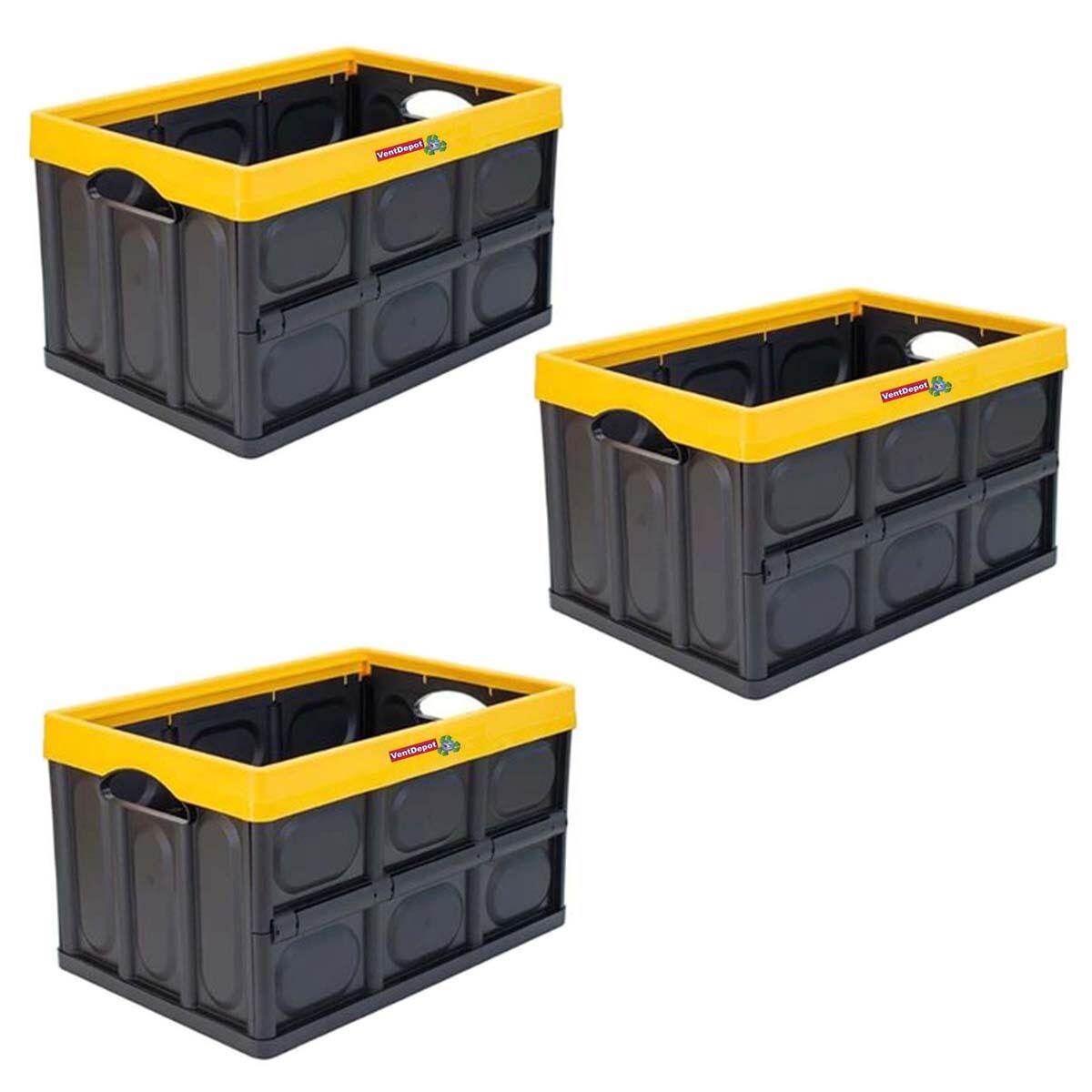 Caja Organizadora Ventdepot Mxicx-003 3 Piezas Negra $967