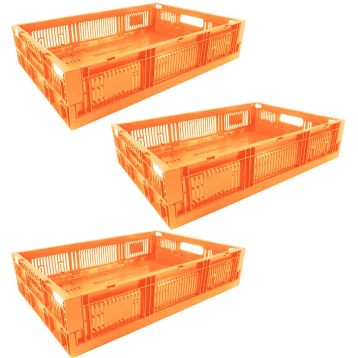 Caja Colapsable Organizadora Ventdepot Mxhxb-003 3 Piezas Naranja $1,207