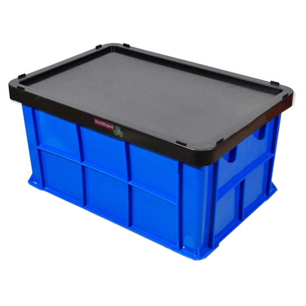 Foto 2 pulgar | Caja Organizadora Quebec Uso Rudo Ventdepot Mxklb-001 1 Pieza Azul