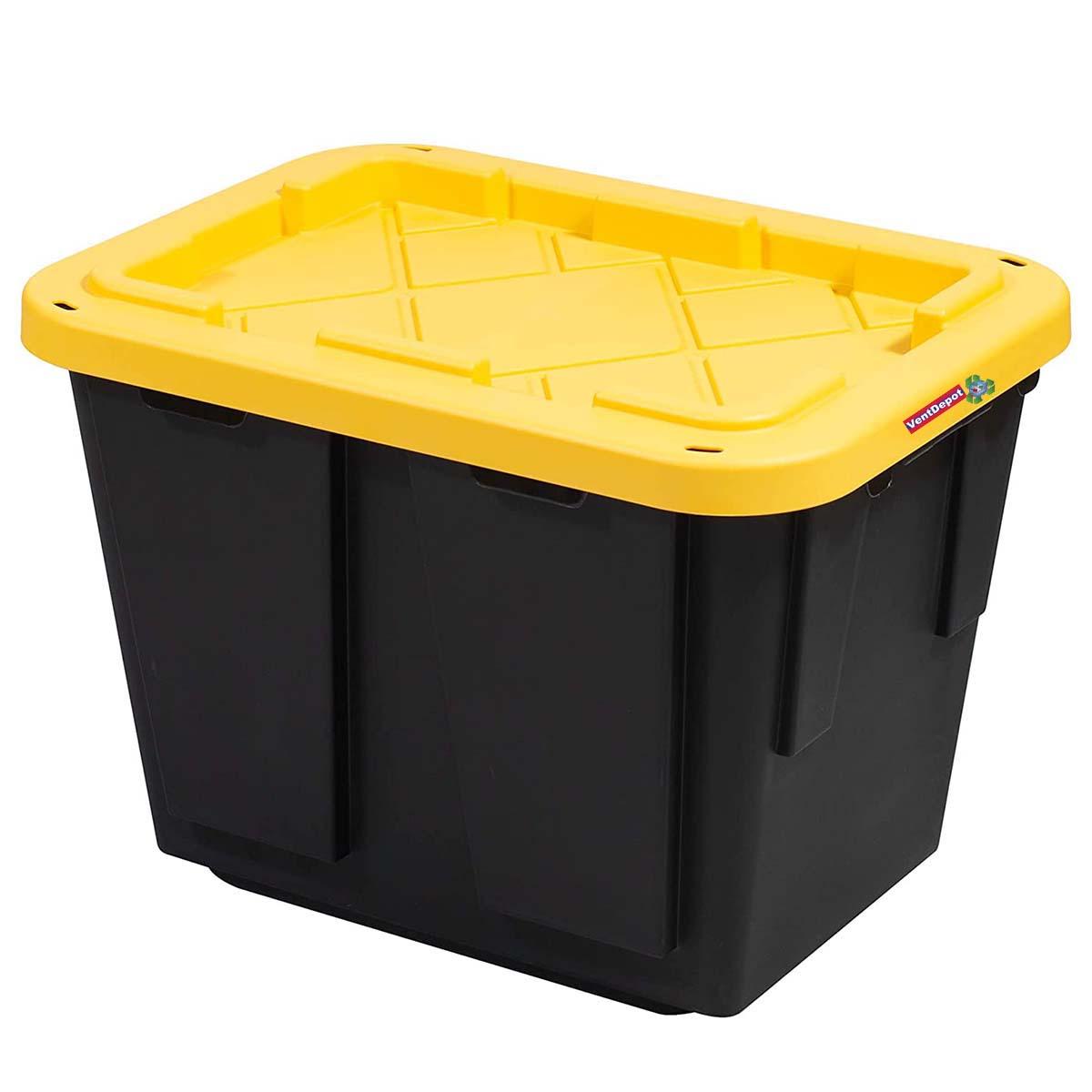 Cajas de Plástico Ventdepot Mxoxx-001 1 Pieza Negro