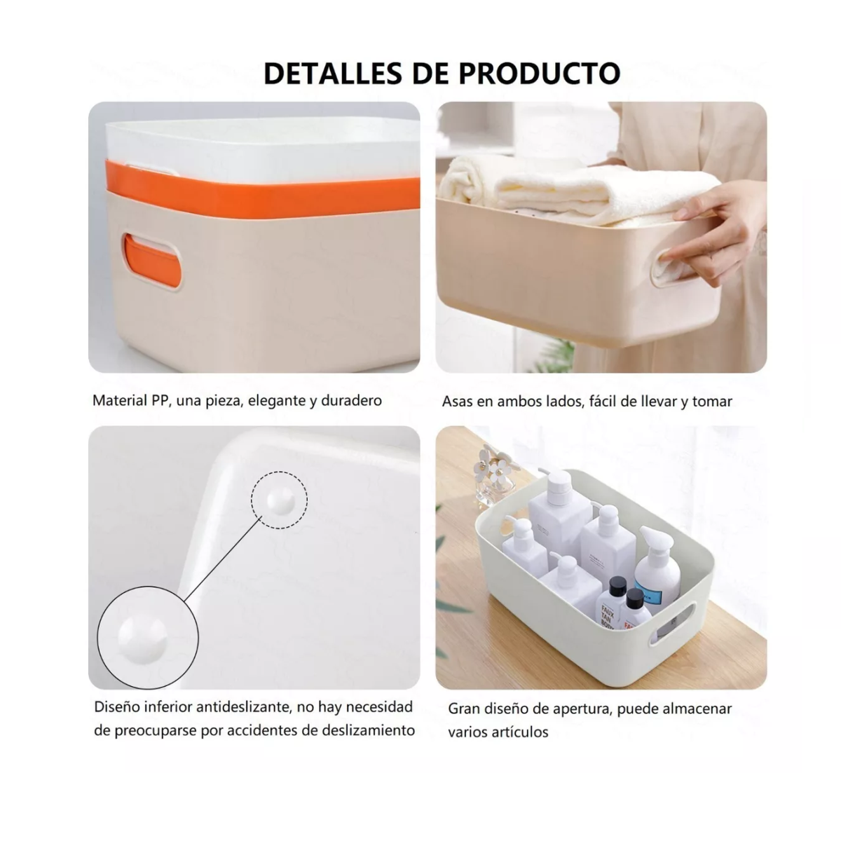 Foto 2 | Caja de Almacenamiento para Cosméticos y Papelería Lab.G Multicolores 12 Piezas