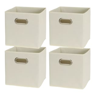 Foto 1 | Caja de Almacenamiento Organizadoras De Tela Plegables 4 Piezas