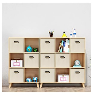 Foto 5 | Caja de Almacenamiento Organizadoras De Tela Plegables 4 Piezas
