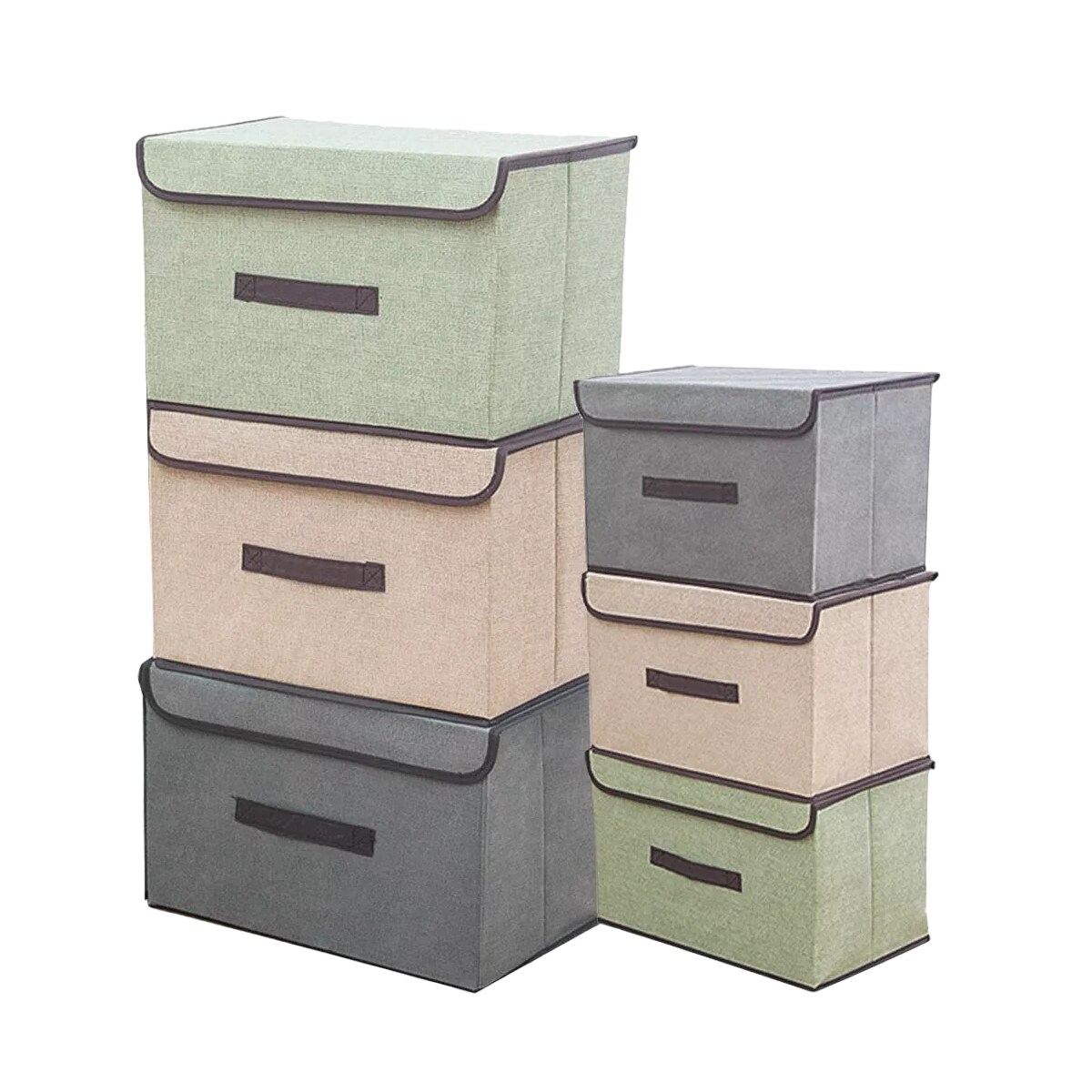 Cajas Organizadoras Plegables Belug Multicolor 6 Piezas $729