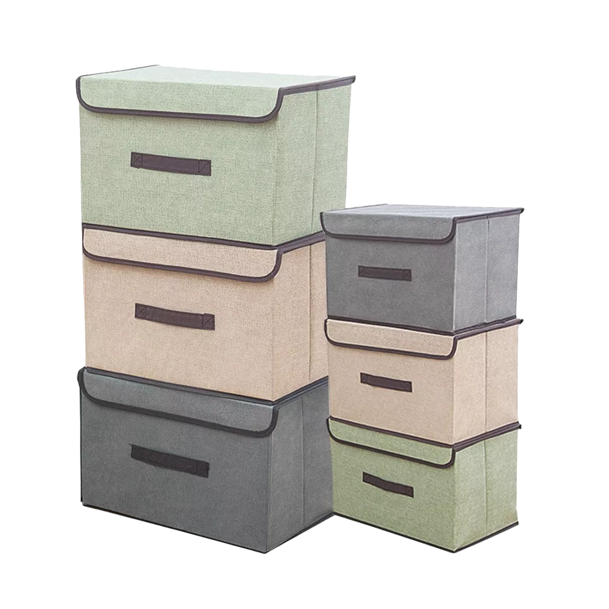 Cajas Organizadoras Plegables Belug Multicolor 6 Piezas