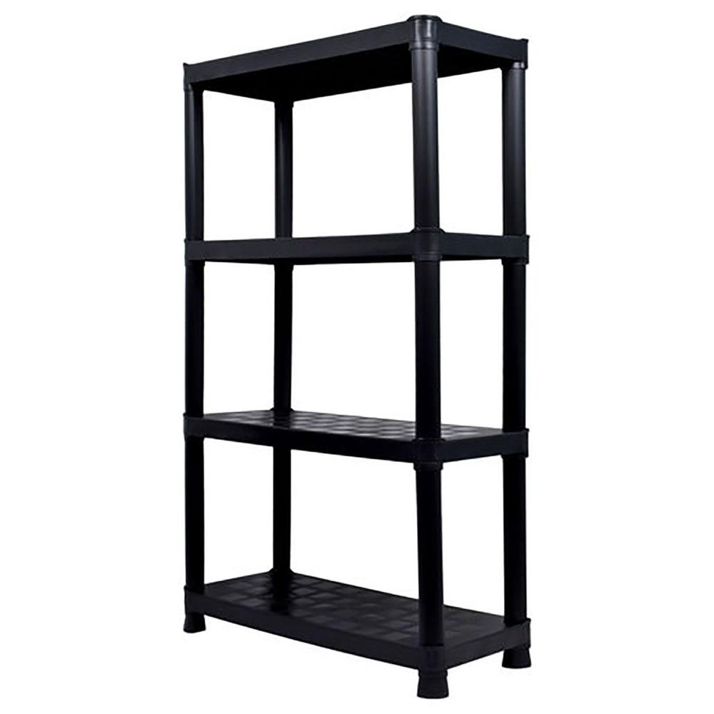 Organizador Plástico 4 Niveles Resistente Negro