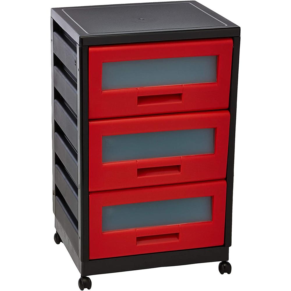 Organizador con 3 Cajones Negro