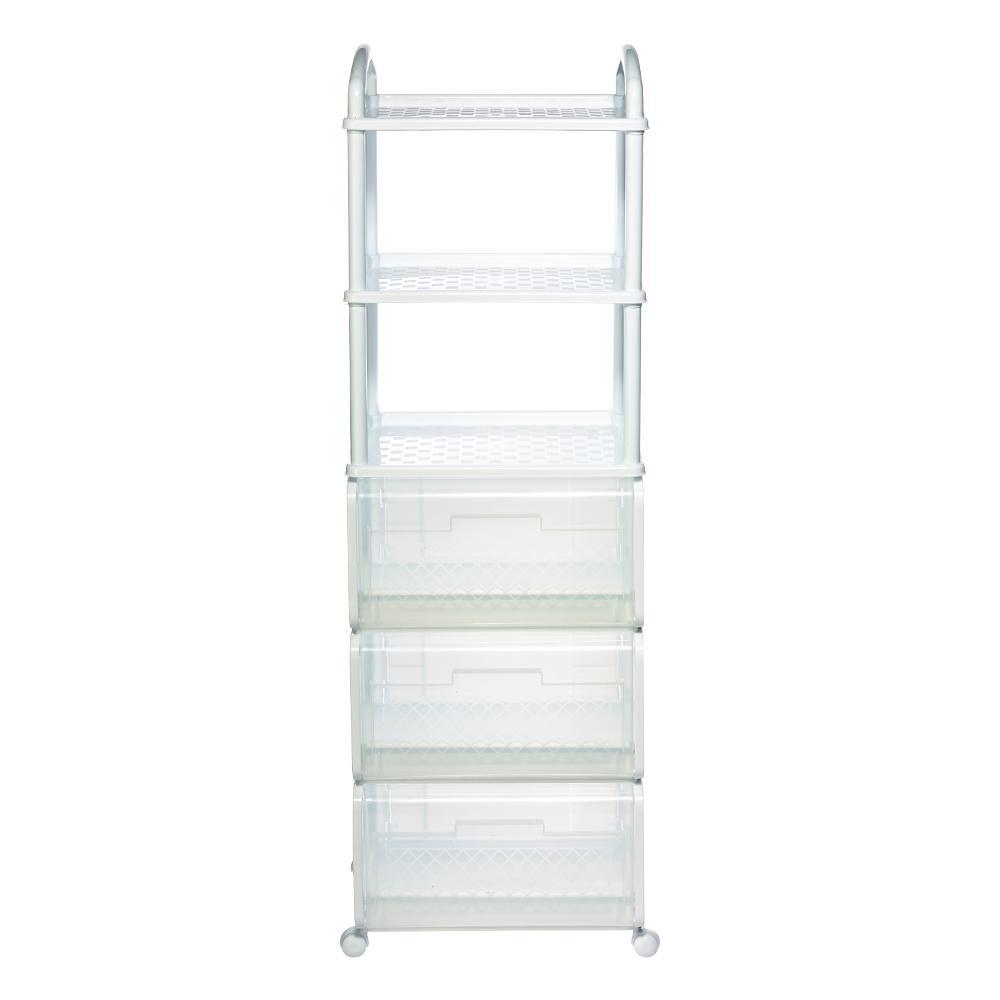 Foto 3 pulgar | Organizador Cajonera de Plástico para Interior o Exterior