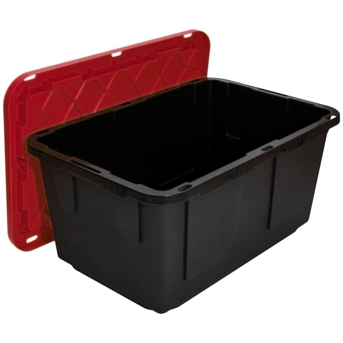 Foto 3 pulgar | Contenedores Ventdepot Mxoxr-001 1pieza Negro Y Rojo
