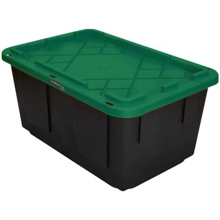 Foto 3 | Caja de Plástico Resistente Ventdepot Mxbog-006 Negro Y Verde