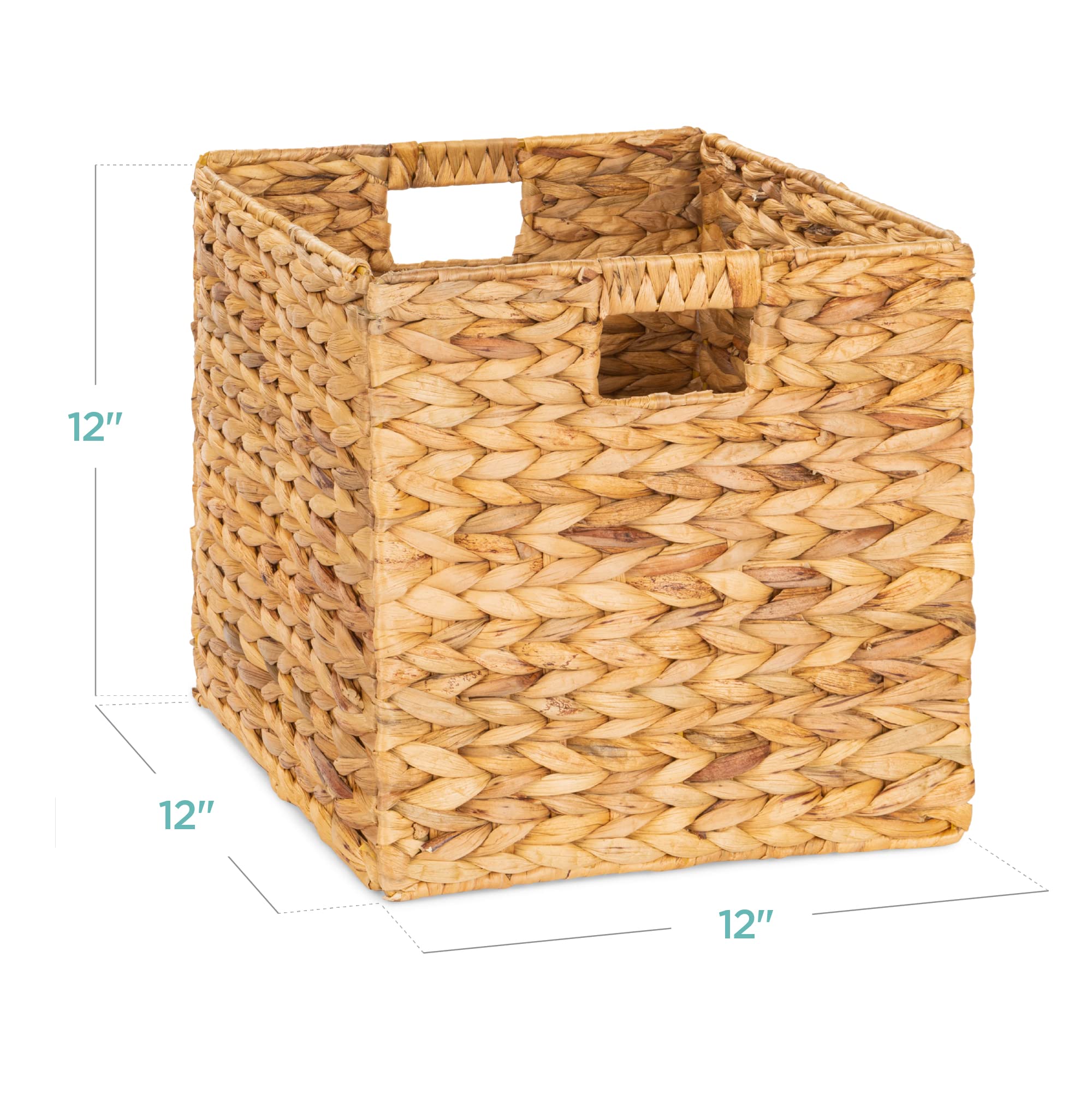 Foto 8 pulgar | Cestas de Almacenamiento Best Choice Products Hyacinth 30 x 30 cm Juego de 5 - Venta Internacional