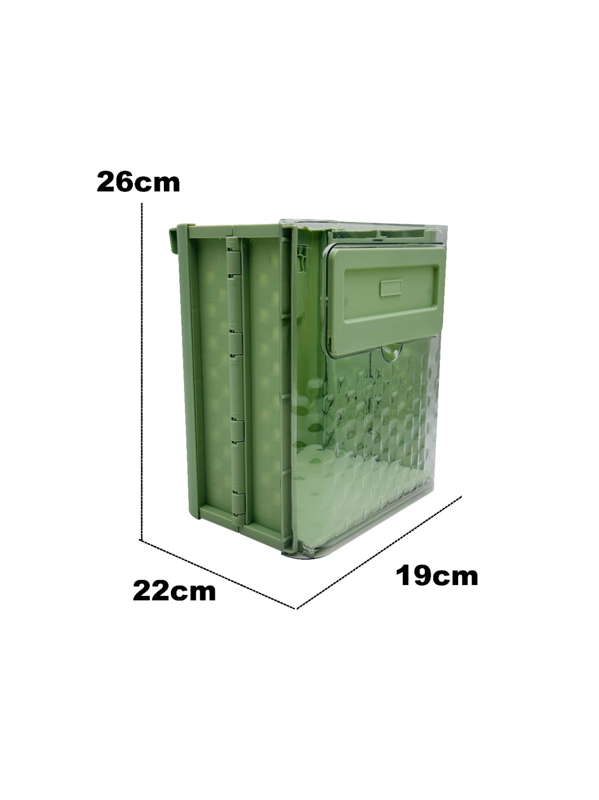 Foto 7 pulgar | Bote de Basura Lifeshop Plegable Verde