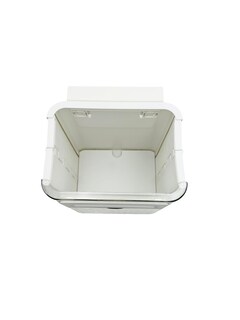 Foto 5 | Bote de Basura Lifeshop Plegable Blanco