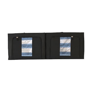Foto 2 | Cajas Flexibles de Almacenamiento y Organización Beautifull Home Negras 2 Piezas