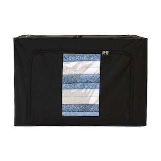 Foto 3 | Cajas Flexibles de Almacenamiento y Organización Beautifull Home Negras 2 Piezas