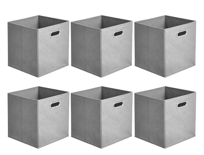 Foto 2 pulgar | 6 Cajas Organizadoras Xtellar Grises