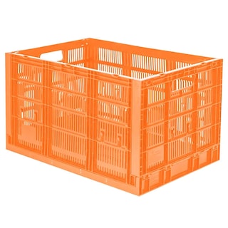 Foto 1 | Cajas Plegables Duraderas Ventdepot Mxhxg-001 1 Pieza Naranja