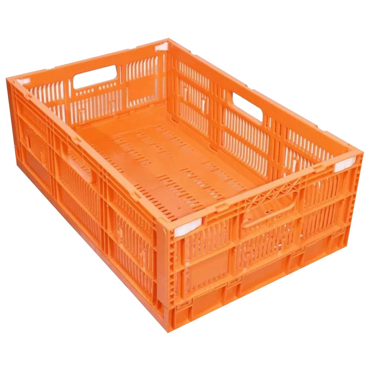 Foto 2 | Cajas Colapsables De Plástico Ventdepot Mxhxh-001 1 Pieza  Naranja