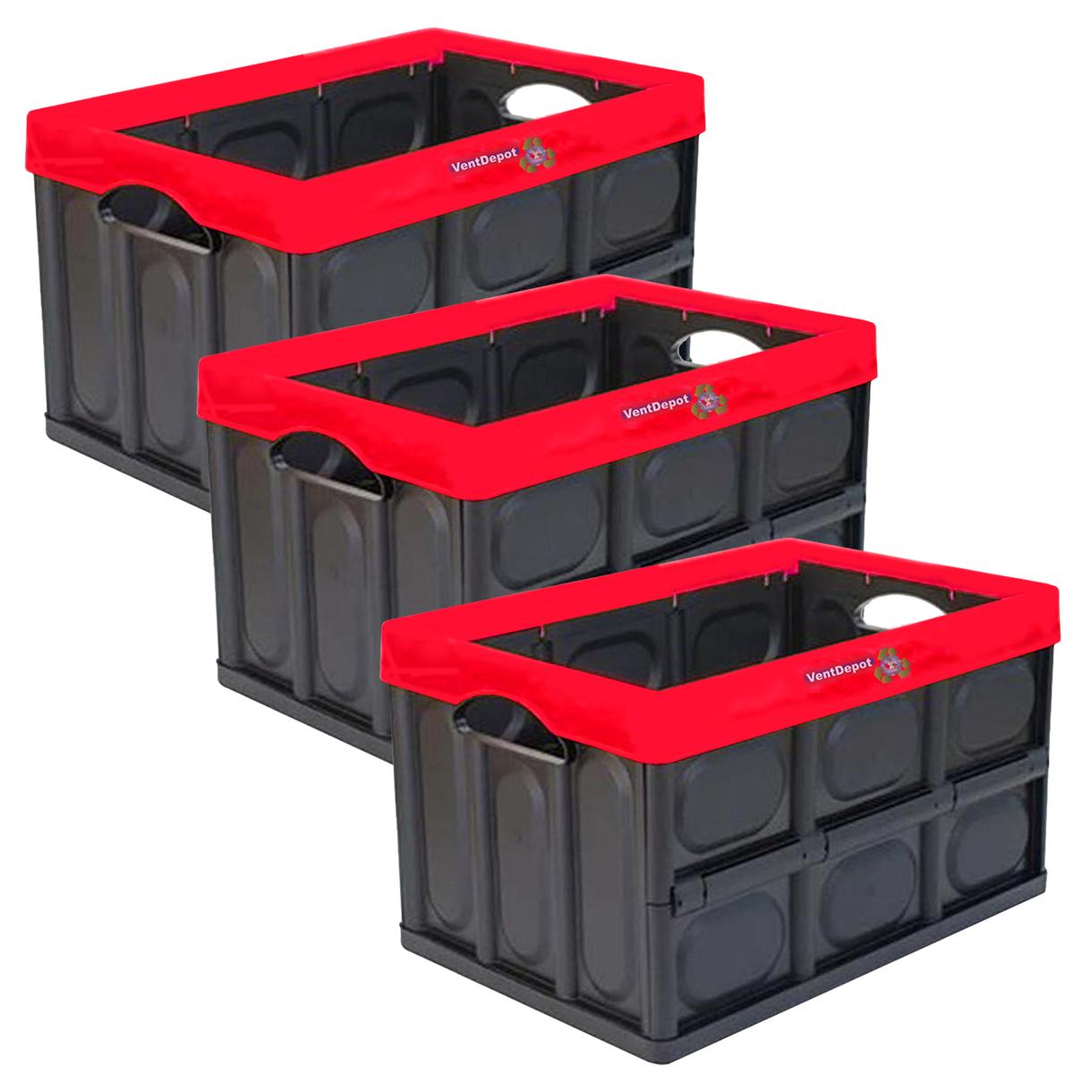 Foto 2 pulgar | Caja de Almacenamiento VentDepot MXITR-003 3 Piezas