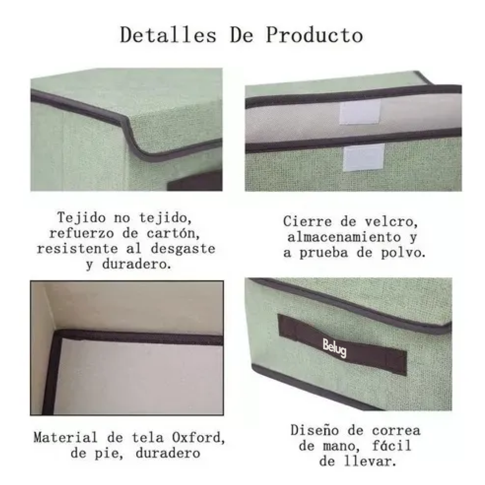 Foto 2 | Cajas Organizadoras Belug 6 Piezas