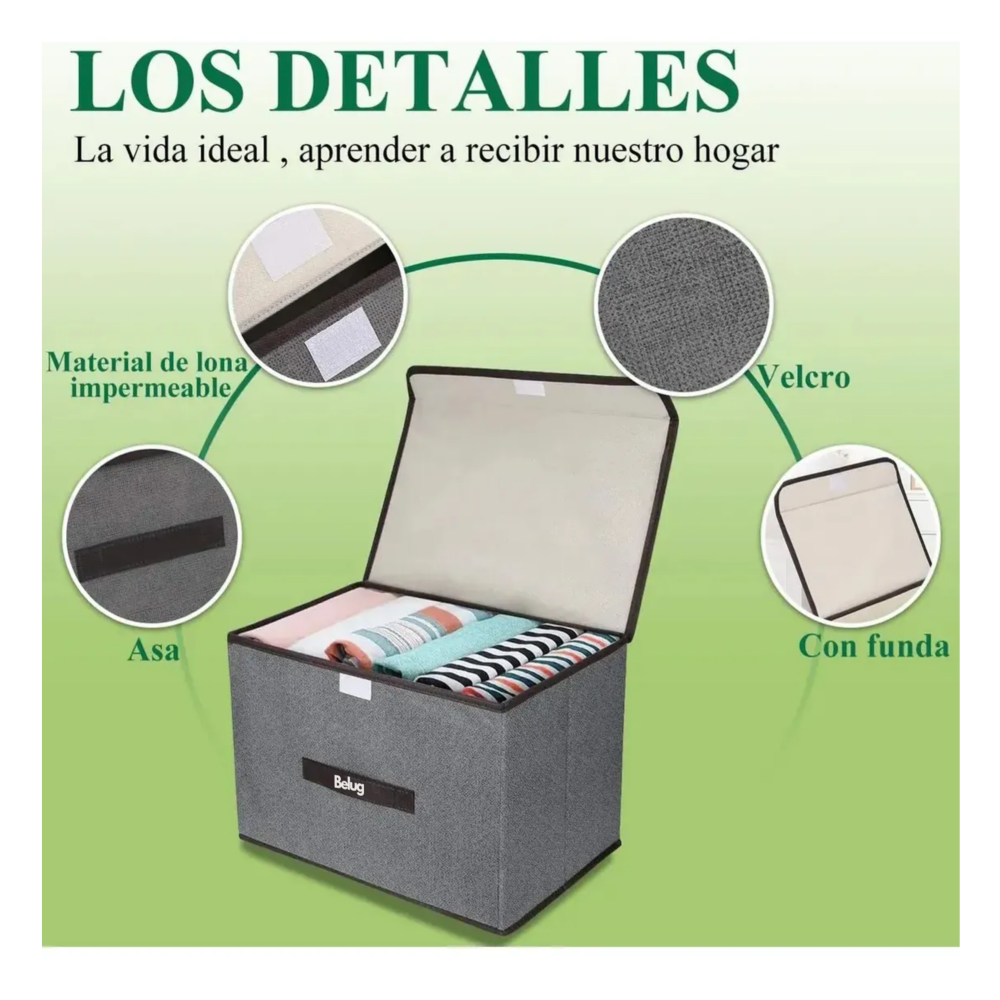 Foto 5 pulgar | Cajas Organizadoras Belug 6 Piezas