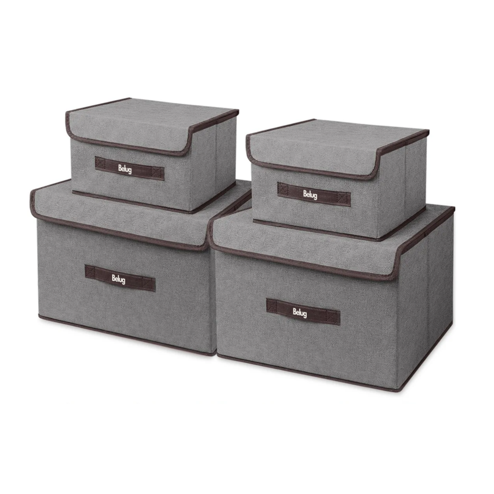Foto 1 | Cajas Organizadoras de Tela  4 Piezas