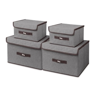 Foto 1 | Cajas Organizadoras de Tela 4 Piezas