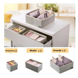 Foto 2 | Cajas Organizadoras Belug 6 Piezas