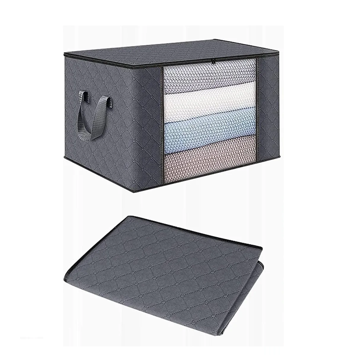 Foto 3 pulgar | Caja Organizador Eo Safe Imports ESI-20496 Gris 8 Piezas