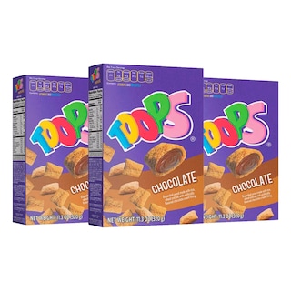 Foto 1 | Cereal Relleno Toops Sabor Chocolate 3 Piezas