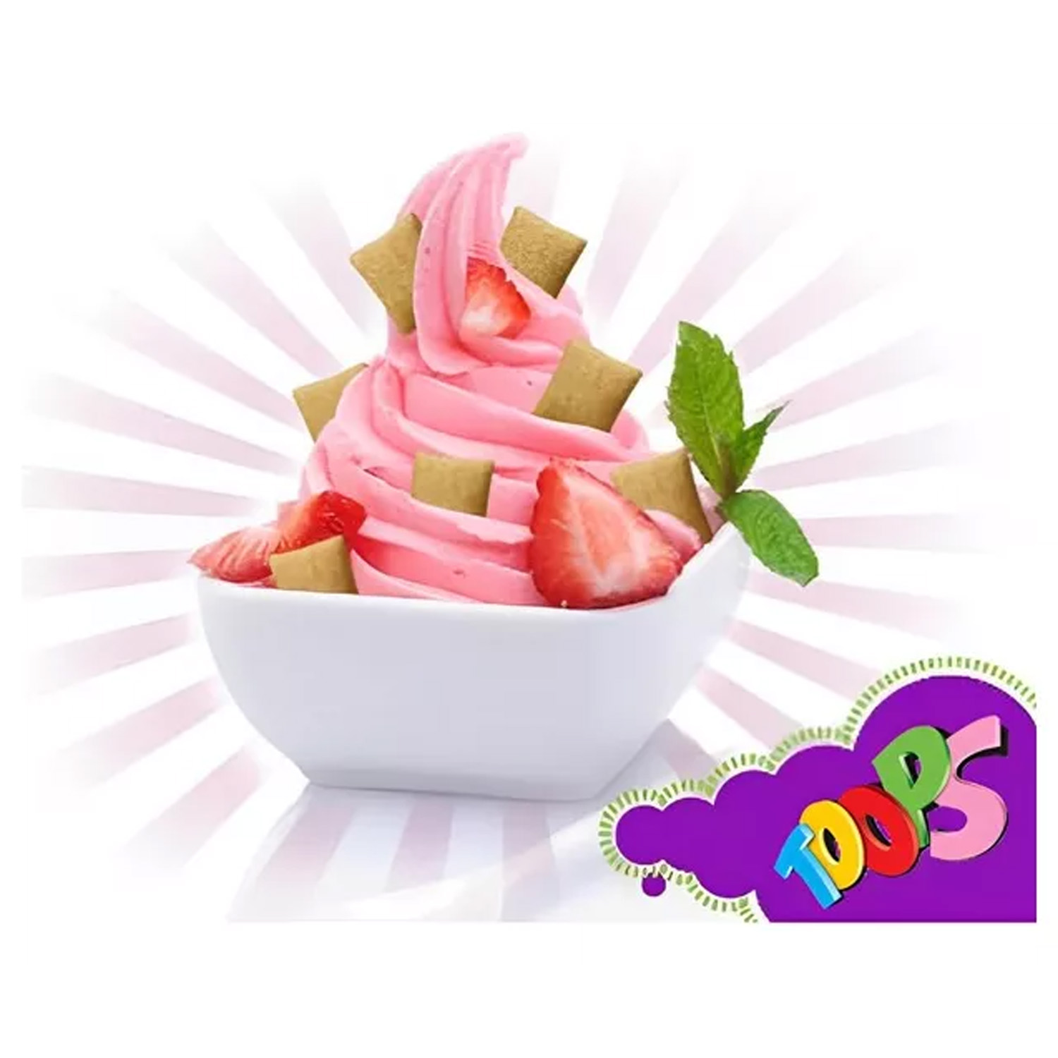Foto 5 | Cereal Relleno Toops Sabor Chocolate 3 Piezas