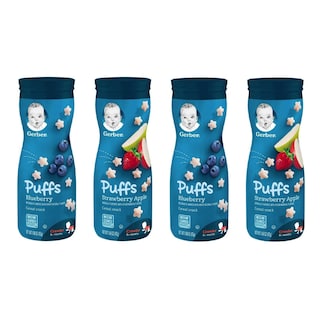 Foto 1 | Botana Para Bebé Puffs Gerber 4 De 42gr