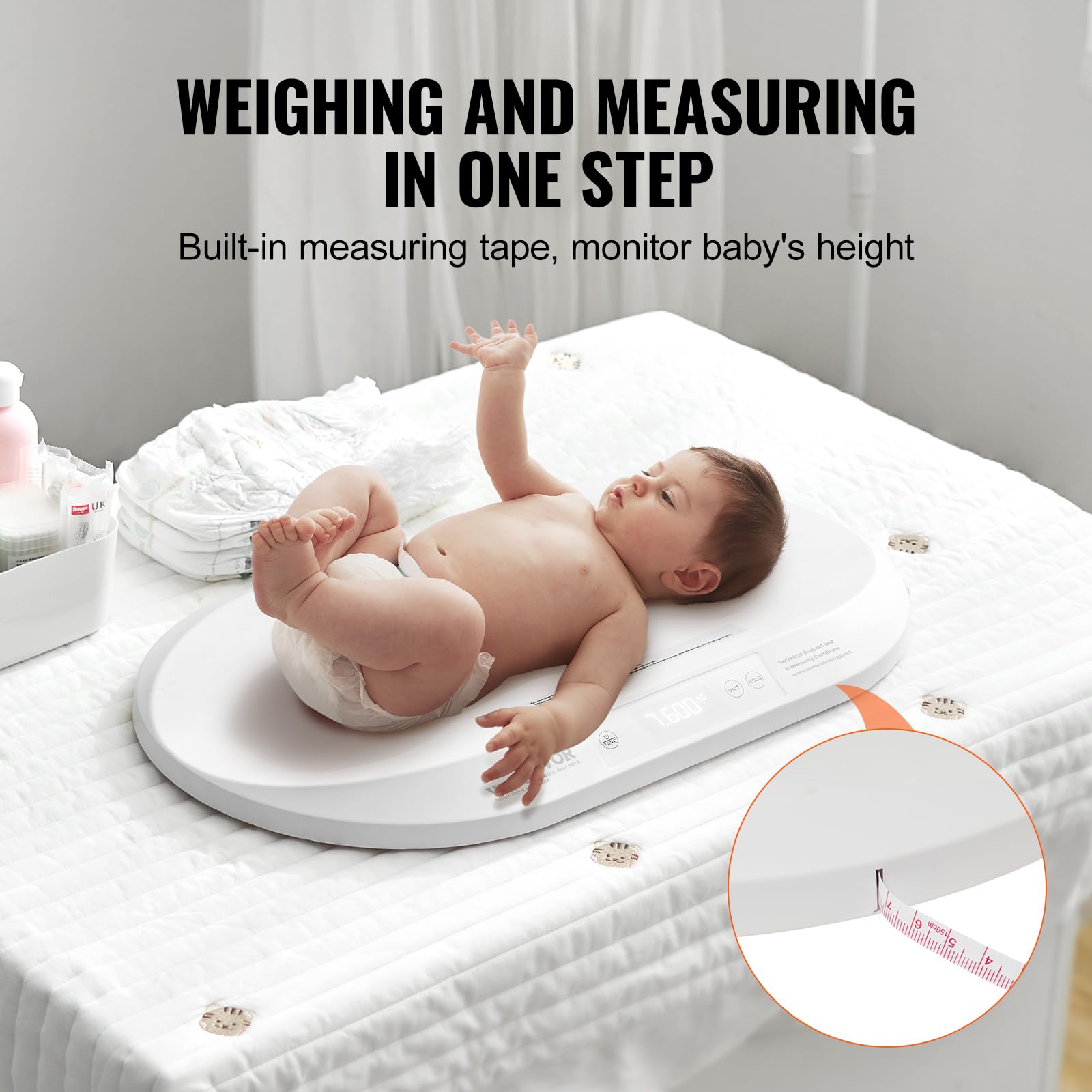 Foto 6 pulgar | Báscula Digital Vevor 40 kg-Venta Internacional