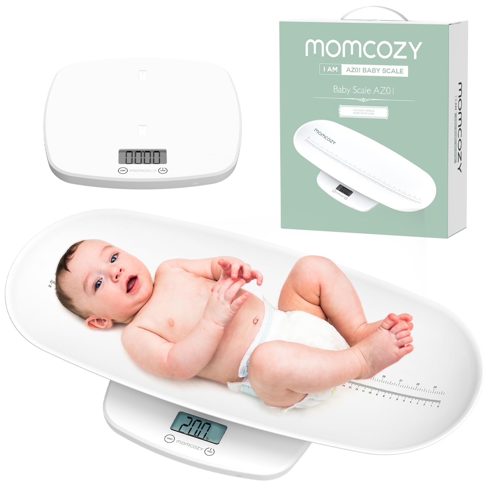 Foto 1 | Báscula Para Bebés Momcozy Multifuncional Para Niños Pequeños Con 5 Unidades - Venta Internacional.