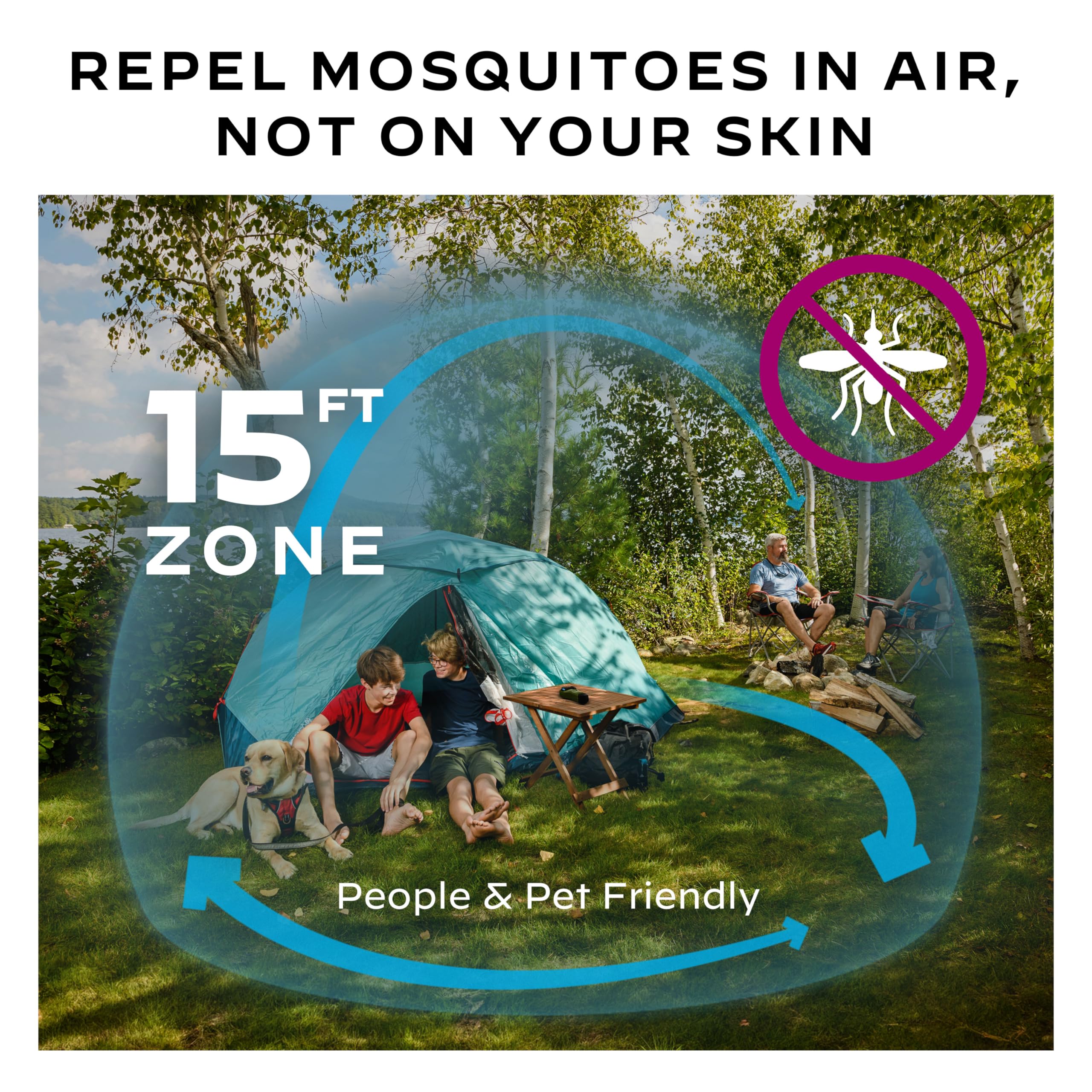 Foto 2 | Clip De Cinturón Desmontable Para Repeler Mosquitos Thermacell Mr300 Y Mr450 - Venta Internacional.
