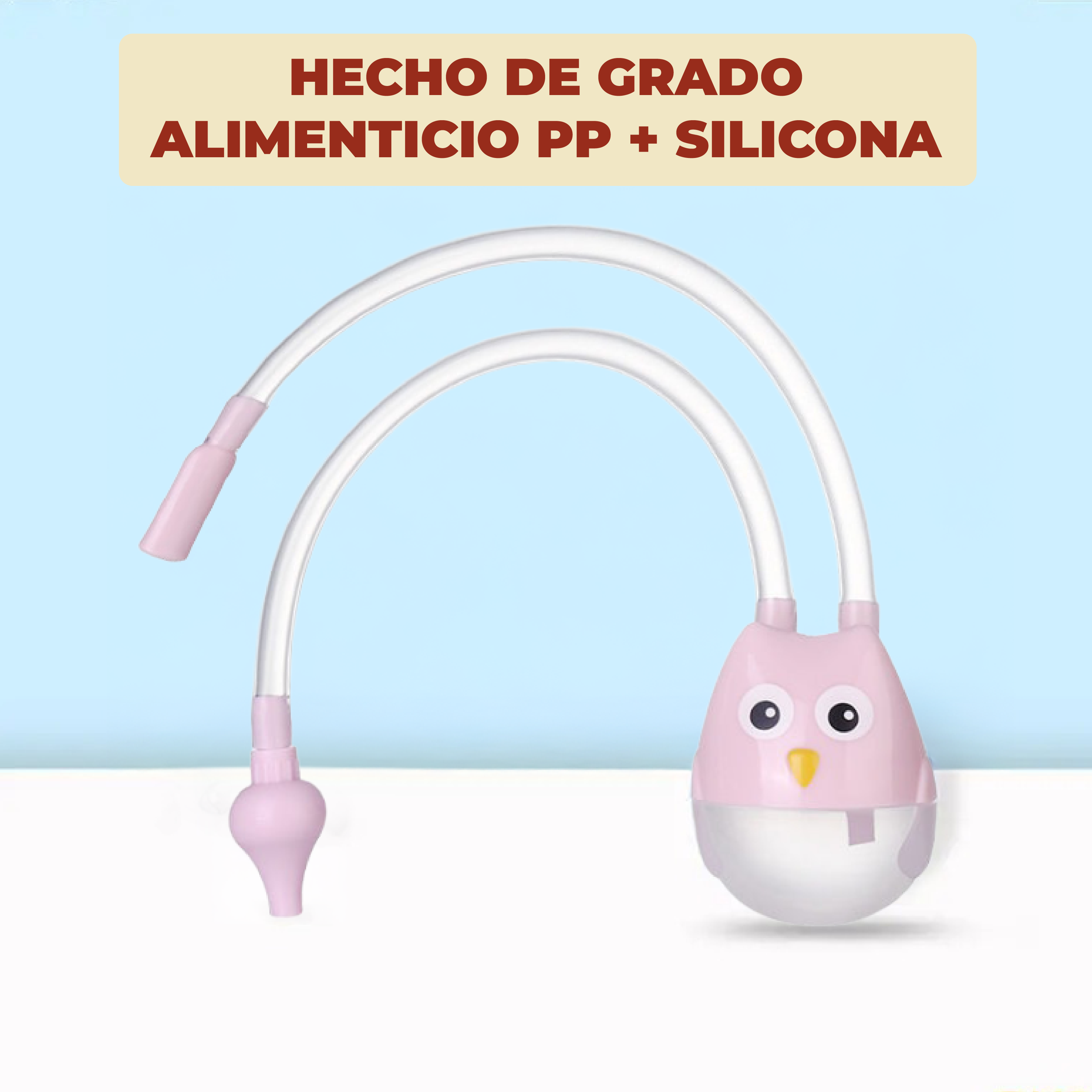 Foto 4 pulgar | Aspirador Nasal Para Bebé Color Rosa