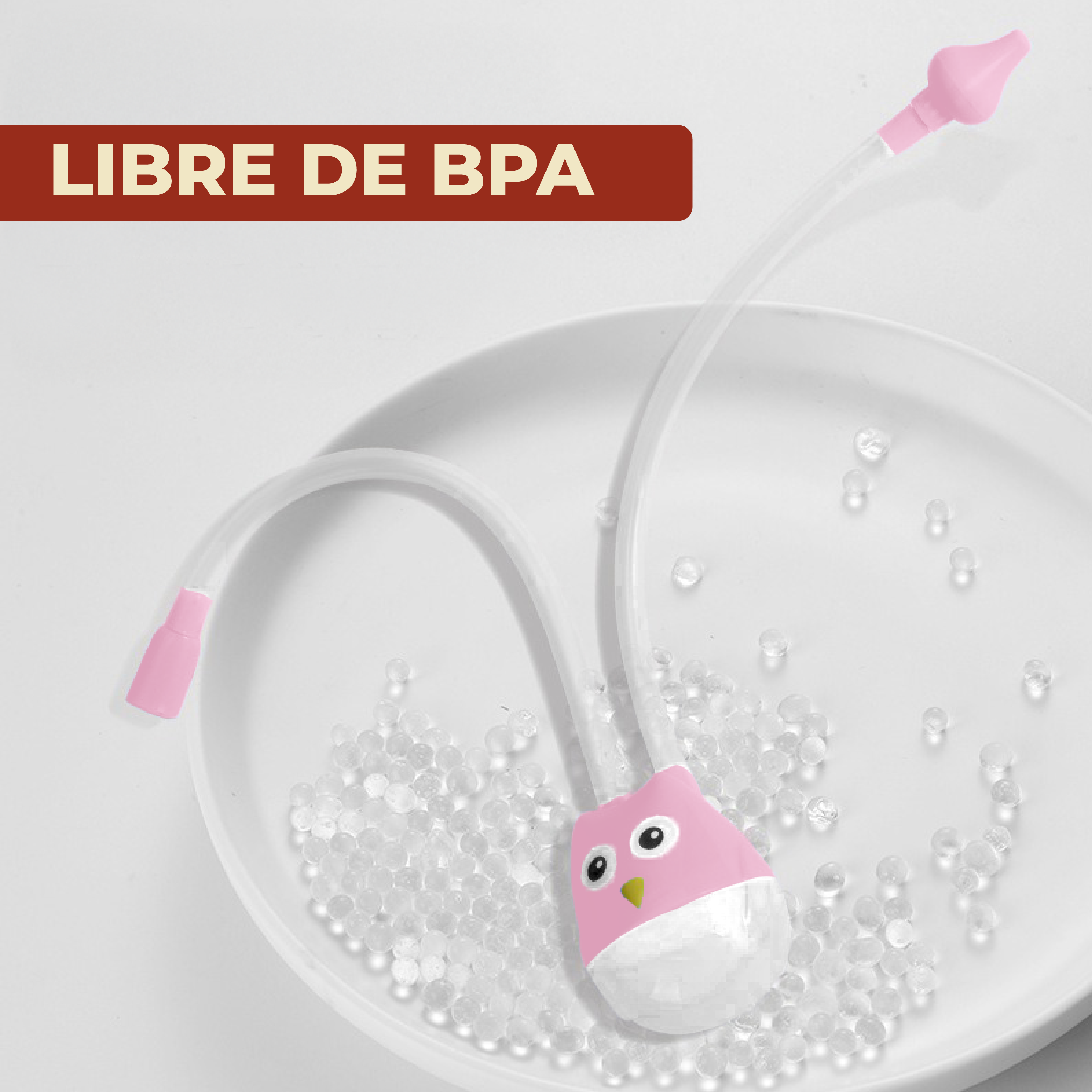 Foto 5 | Aspirador Nasal Para Bebé Color Rosa